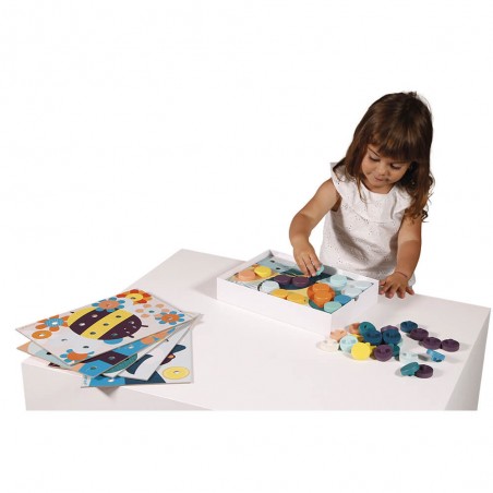 Loisirs créatif enfant - Jouet éveil, mosaïque - Janod