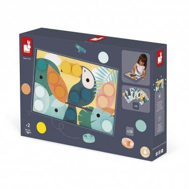 Loisirs créatif enfant - Jouet éveil, mosaïque - Janod