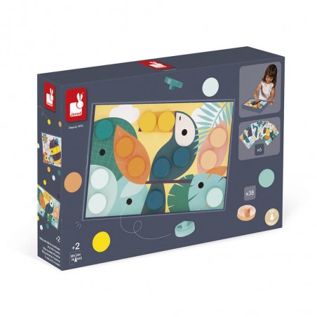 Loisirs créatif enfant - Jouet éveil, mosaïque - Janod