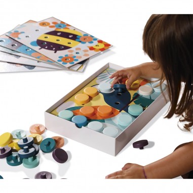 Loisirs créatif enfant - Jouet éveil, mosaïque - Janod