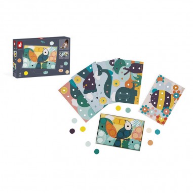 Loisirs créatif enfant - Jouet éveil, mosaïque - Janod
