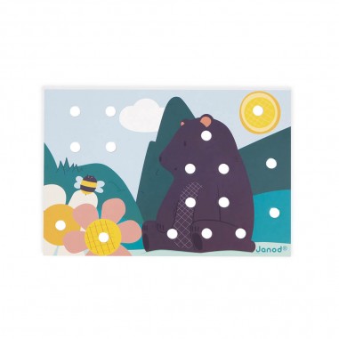 Loisirs créatif enfant - Jouet éveil, mosaïque - Janod