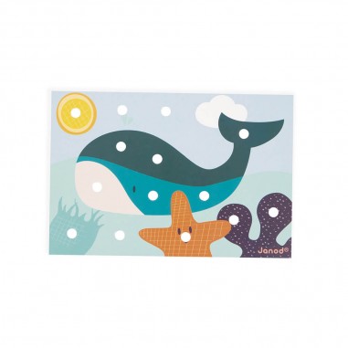 Loisirs créatif enfant - Jouet éveil, mosaïque - Janod