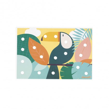 Loisirs créatif enfant - Jouet éveil, mosaïque - Janod