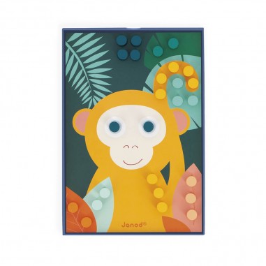 Mosaïques en Bois Animaux - Un jeu - Janod