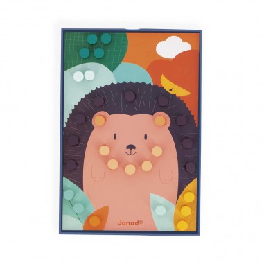 Mosaïques en Bois Animaux - Un jeu - Janod