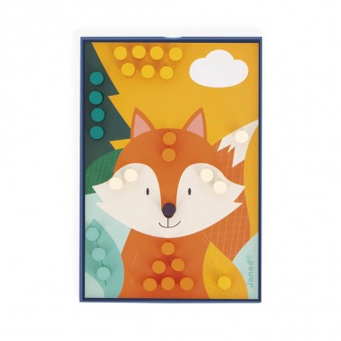 Mosaïques en Bois Animaux - Un jeu - Janod