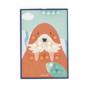 Mosaïques en Bois Animaux - Un jeu - Janod