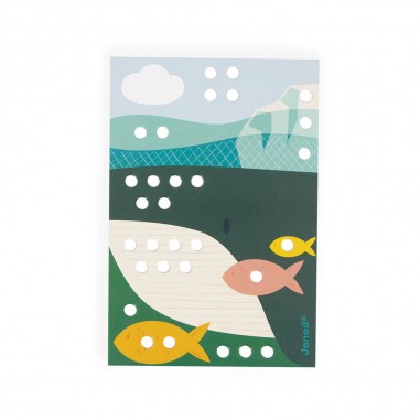 Mosaïques en Bois Animaux - Un jeu - Janod