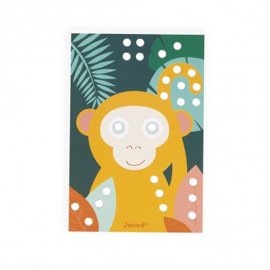 Mosaïques en Bois Animaux - Un jeu - Janod