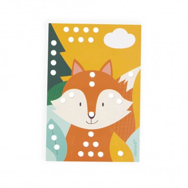 Mosaïques en Bois Animaux - Un jeu - Janod