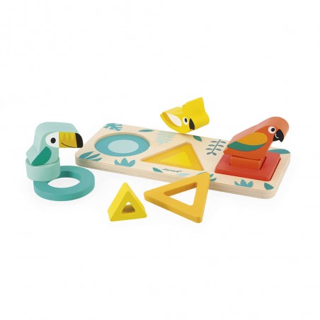 Mes Premières Formes Tropik - Un jeu - Janod