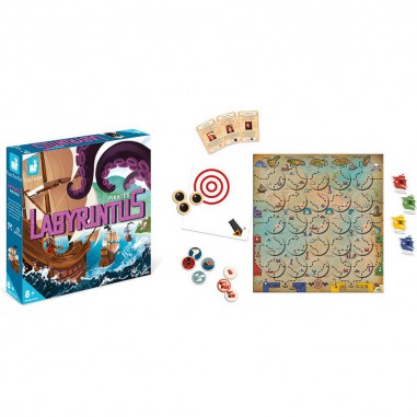 Jeu de société - Jeu de société enfant jeu de société labyrinthe - Janod