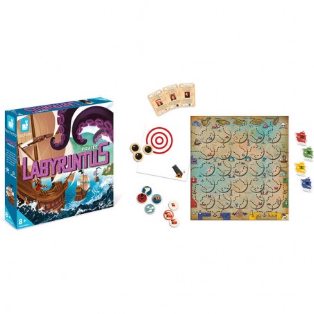 Jeu de société - Jeu de société enfant jeu de société labyrinthe - Janod