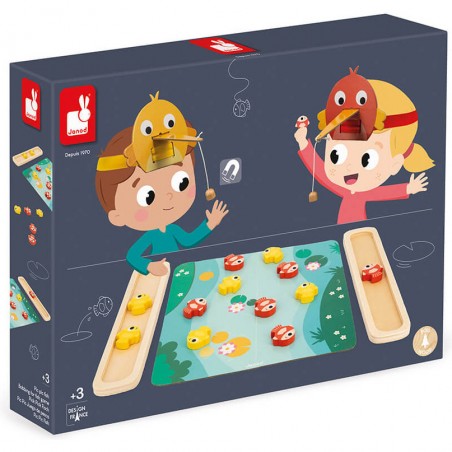 Pêche a la ligne - Jeu magnétique enfant, pêche à la ligne - Janod