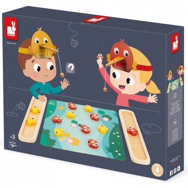 Pêche a la ligne - Jeu magnétique enfant, pêche à la ligne - Janod