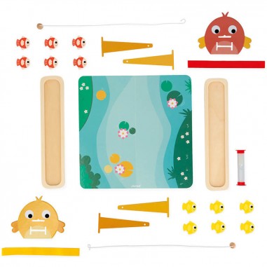 Pêche a la ligne - Jeu magnétique enfant, pêche à la ligne - Janod