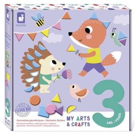 Gommettes géométriques 3 ans - My Arts & Crafts - Janod