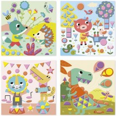 Gommettes géométriques 3 ans - My Arts & Crafts - Janod 2