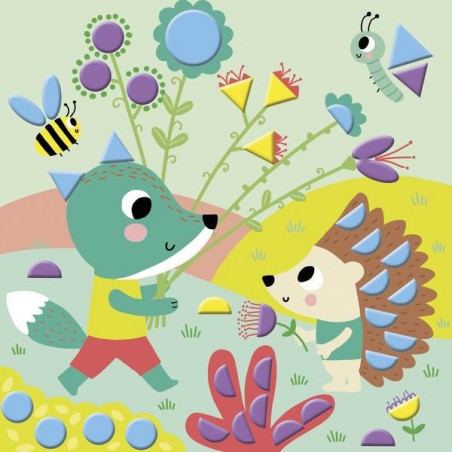 Gommettes géométriques 3 ans - My Arts & Crafts - Janod
