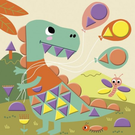 Gommettes géométriques 3 ans - My Arts & Crafts - Janod