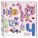 Coffret Créatif Gommettes rondes - 4 ans - Janod