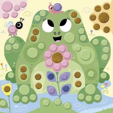 Activité gommettes enfant - Loisir créatif 4 ans Hachette x - Janod