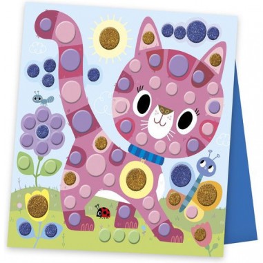 Activité gommettes enfant - Loisir créatif 4 ans Hachette x - Janod