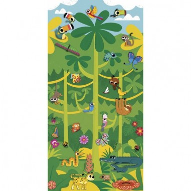 Gommettes et décors Jungle 5 ans - My Arts & Crafts - Janod