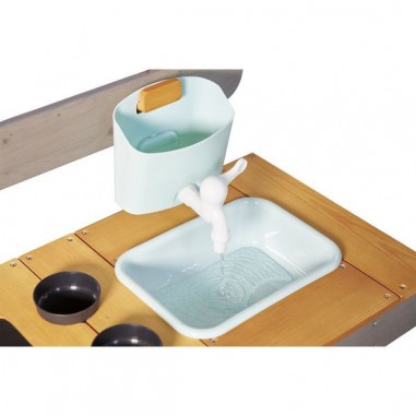 Cuisine extérieur bois - Muddy Lab, jeu plein air enfant 3 ans - Janod