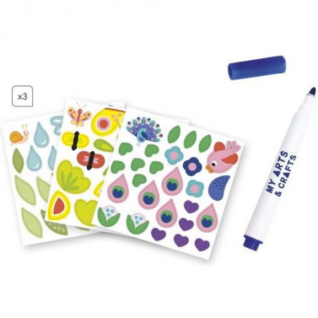 Coffret Multi-activités 9 créations 4 ans - My Arts & Crafts - Janod