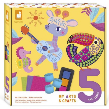 Coffret Multi-activités 8 tableaux 5 ans - My Arts & Crafts - Janod