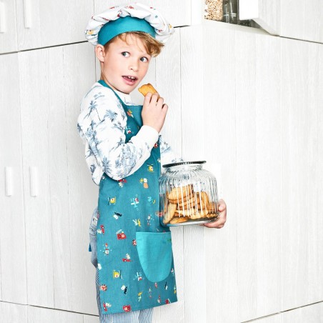 Tablier et toque en route - Little Chef - Lilliputiens