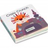 Livre tactile et sonore "Crazy Crunch" - Lilliputiens