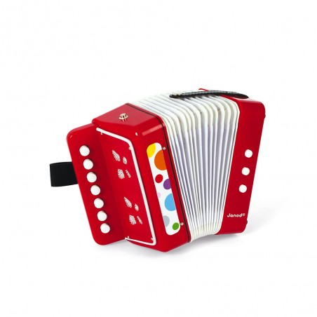 Accordéon Confetti - Instrument de musique pour enfant dès 3 ans - Janod