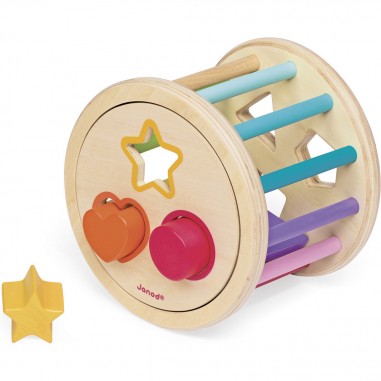 Quizz des formes I Wood - jeu d'éveil pour enfant dès 18 mois - Janod