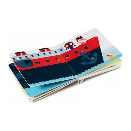 Livre sonore et tactile Vroom - Lilliputiens