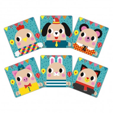 Jeu magnétique enfant dès 2 ans - Jeu éducatif en bois - Janod