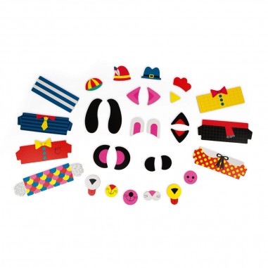 Jeu magnétique enfant dès 2 ans - Jeu éducatif en bois - Janod