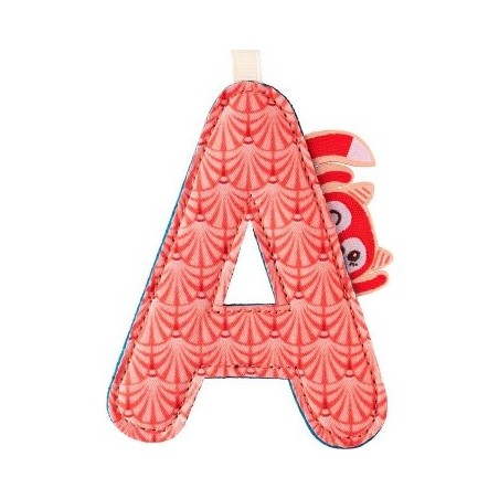 Lettre en tissu A "Alice" - Lilliputiens