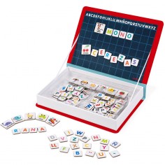 Magnéti'book alphabet espagnol, 144 magnets : Jeux éducatifs magnétiques - Janod 2