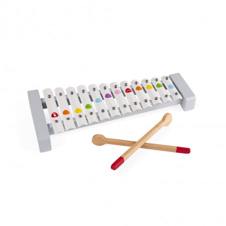 Xylo métal Confetti - Jouet en bois - Achat Boutique - Janod