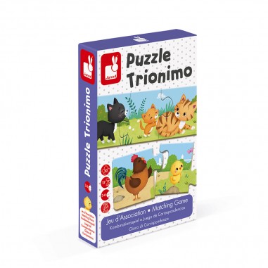 Puzzle tactile animaux de la forêt – 2 à 4 ans : Jeux et jouets pour  enfants JANOD maison - botanic®