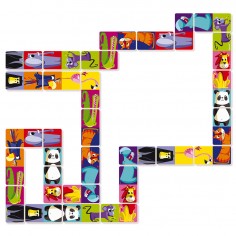 Dominos Jungle : Jeux de mémoire & d'associations - Janod 2