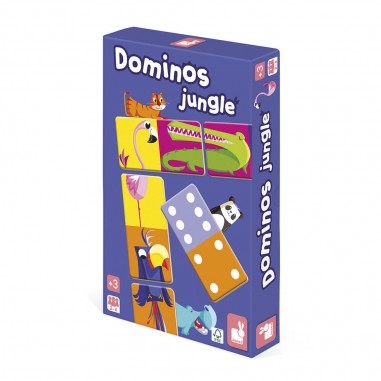 Dominos Jungle : Jeux de mémoire & d'associations - Janod