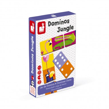 Dominos Jungle : Jeux de mémoire & d'associations - Janod