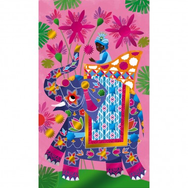 Set Créatif Dorures Bollywood : Sable, Paillettes, Dorure & Strass - Janod