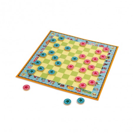 Jeu de dames carrousel - Janod