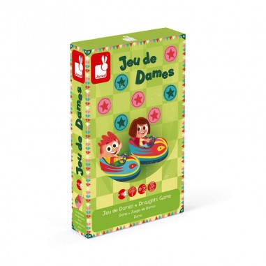 Jeu de dames carrousel - Janod