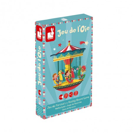 Jeu de l'oie carrousel - Janod